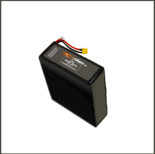 LiPo 22,000 7-cell 25.9v battery pack