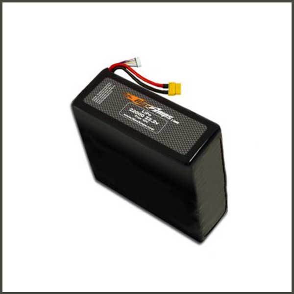 LiPo 22,000 6S 22.2v Battery Pack