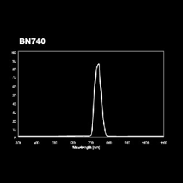 BN740 Narrow Near-IR Bandpass Filter