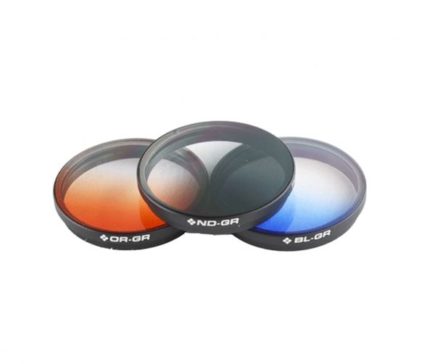 PolarPro 3 Pack Graduated Filters for Inspire 1 and Osmo