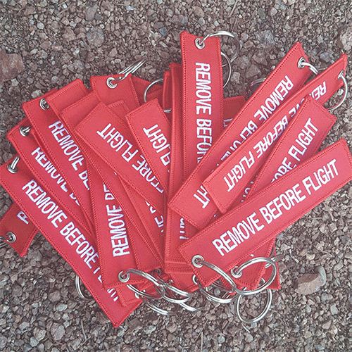 Remove before flight jacket tag deals
