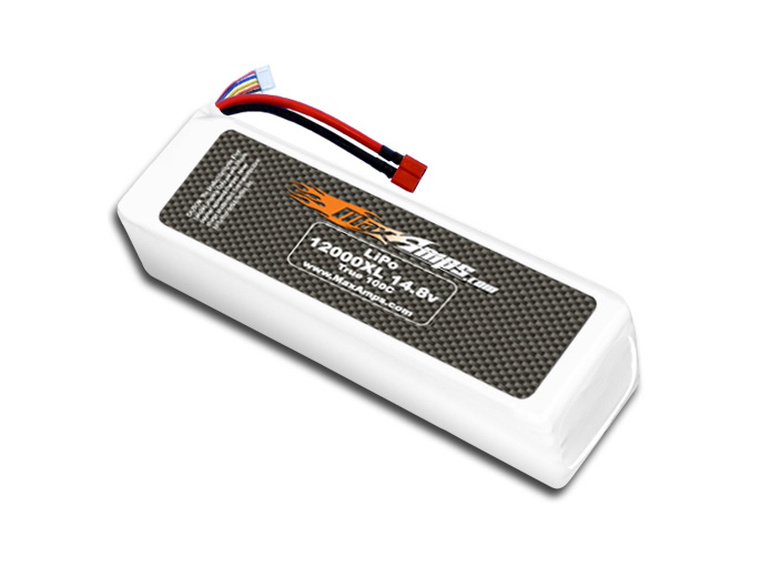 LiPo 12000XL 4S 14.8v Battery Pack