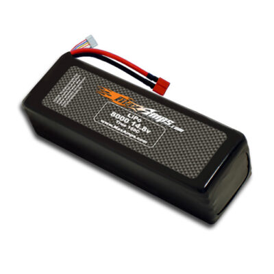 LiPo 8000 4S 14.8v Dual Core Battery Pack