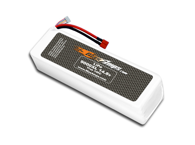 LiPo 9000XL 4S 14.8v Battery Pack