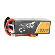 Tattu 1800mAh 75C 4S1P Lipo Battery Pack with XT60 plug