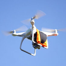 DJI Phantom 4 Drone Parachute with Automatic Trigger System