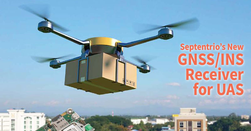 Septentrio's GNSS/INS Receiver for UAS