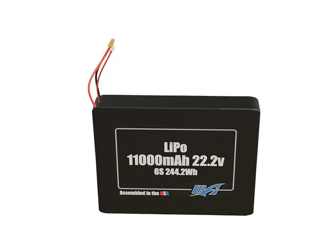 LiPo 11000mAh 6S 22.2v Battery Pack