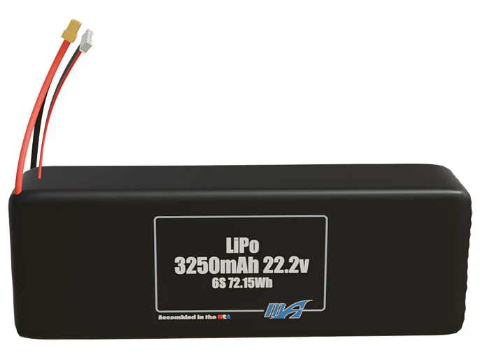 LiPo 3250mAh 6S 22.2v Battery Pack - Image 3