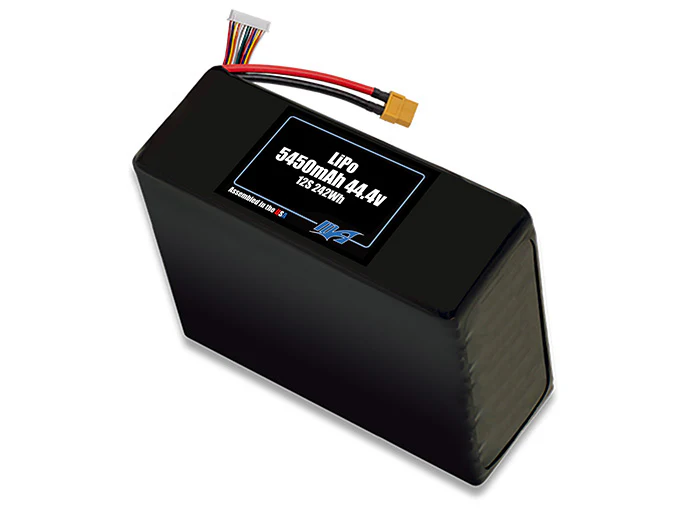 LiPo 5450mAh 12S 44.4v Battery Pack